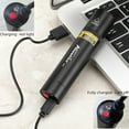 thumbnail image 3 of SV16 5W Potente 365nm USB recargable LED UV antorcha para pintura, mineral, fluoresceína, detector de orina, curado de resina con toma de corriente, batería integrada de 2600 mAh, 3 of 6
