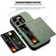 thumbnail image 4 of Case For iPhone 15 14 13 12 Pro Max Plus Holder Heavy Duty Protective Dual Layer Shockproof Hidden Card Slot Slim Wallet Cover, 4 of 5