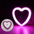 thumbnail image 6 of Heart Shaped LED Night Light Plug In with Dusk to Dawn Sensor, Soft Warm Glow, Auto On/Off, Energy Saving for Bedroom, Nursery, Hallway, Kids, and Baby Room, Multiple Colors, 6 of 6