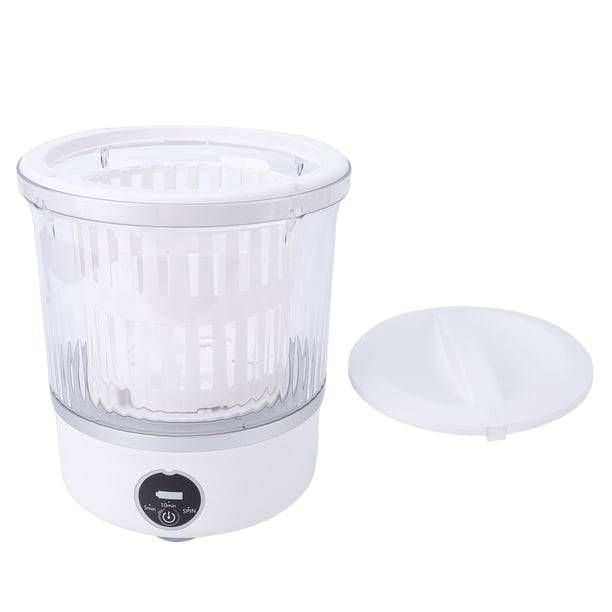 Lavadora Portátil De 3l, Lavadora De Ropa Interior Recargable Inalámbrica De 3L Con Pantalla Táctil LED Para Calcetines De Ropa De Bebé