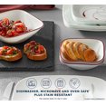 thumbnail image 3 of Corelle Splendor Square 12-Piece Glass Dinnerware Set (Service for 4), 3 of 9