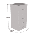 thumbnail image 4 of Perth 5D 17" Dresser, 4 of 4