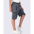 thumbnail image 3 of Real Essentials 5-Pack Youth Dry-Fit Active Athletic Basketball Gym Shorts With Pockets Boys & Girls, 3 of 6