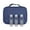 Navy, variant on The Home Edit Expandable Hanging Toiletry Bag with 3 Toiletry Bottles, Black