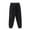 #055-Black, variant on Favoffer Boys' Knitted Cotton Loose Pants Solid Color Casual Sporty Fall Toddler to Kid 5-14Y