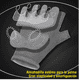 thumbnail image 4 of Guantes Gym Tacticos Pesas Crossfit Gimnasio Negro Talla S, 4 of 5