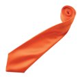 thumbnail image 2 of Premier Cravate Satin Simple pour Homme (Lame Étroite), 2 of 3