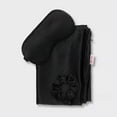 thumbnail image 2 of Kitsch Satin Sleep Set, Includes Pillowcase, Eye Mask, and Scrunchie (Black), 2 of 8