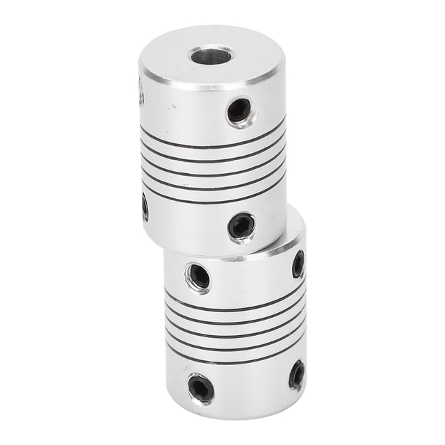 DI D Printer Accessories,2Pcs Shaft Coupling Flexible Aluminum Alloy Coupler Flexible Encoder Innovative Solution