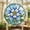 Blue & White Columbine, variant on 3D Acrylic Puzzles Suncatcher Window Hanging – Purple Iris Sun Catcher for Door, Terrace, Garden, Home Whimsical Decor, Green Plants Suncatcher Birthday Gifts for Adults Women & Men, 7.4 in