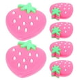 thumbnail image 1 of STRANDCHIC 6Pcs Vibration Accessory for Tennis Racket Shock Absorber Silicone Pink, 1 of 8