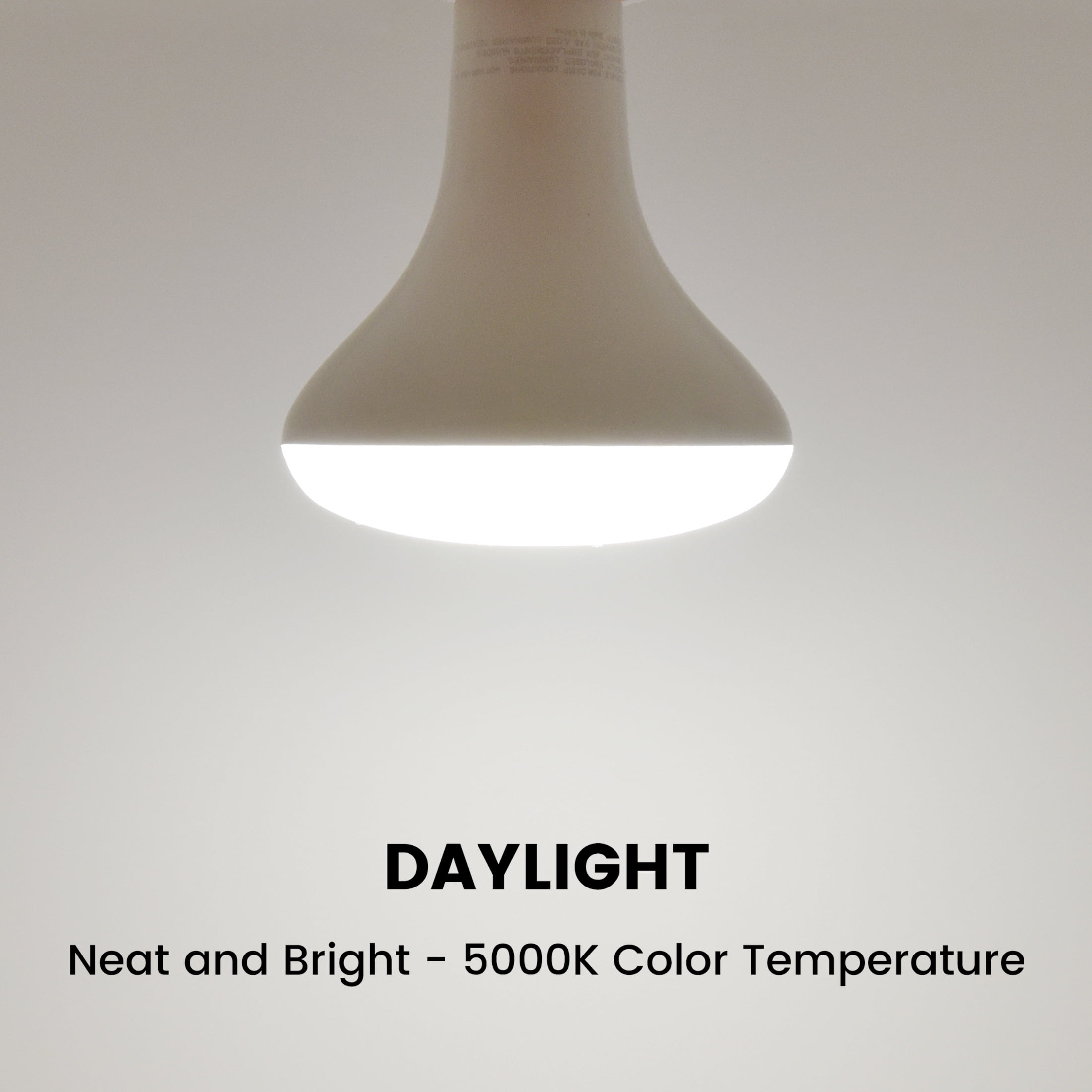 (4 pack) Great Value BR30 LED Floodlight Bulb, 14-Watt (100W Equivalent) Dimmable Daylight E26 Base, 4 Pack