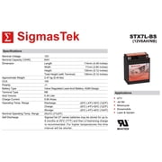 Exide 7L-BS Battery (Replacement)