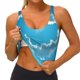 thumbnail image 3 of Balery Heart Shaped Cloud Sujetadores deportivos con espalda cruzada para mujer, acolchados, sin costuras, de alto impacto, ideales para yoga, gimnasio, entrenamiento y fitness.-X-Large, 3 of 8