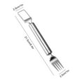 thumbnail image 3 of -in-1 Stainless Steel Fruit Cutter Head Watermelon Cutter Slicers Tool Portable Watermelon Windmill Cutter Fork Slicers Quickly Fruit Forks For Home, 3 of 8