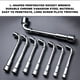 thumbnail image 3 of Metric L Shaped Angled Hex Socket Wrench Plated, Double-Head Elbow Hex Wrench Set For Mechanic Repair Tool (6mm,7mm,8mm,9mm,10mm), 3 of 9