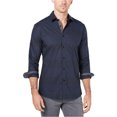 thumbnail image 1 of Ryan Seacrest - Camisa tejida con botones para hombre, azul, XXL, 1 of 1