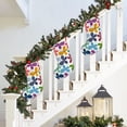 thumbnail image 5 of Rateoe Colorful Butterflies Print Christmas Stockings,18 Inch Large Christmas Stockings Decoration Ornaments for Holiday Home Fireplace Indoors, 5 of 8