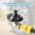 thumbnail image 5 of Chassis Flusher Undercarriage Cleaner 360 Degree Rotating Pressure Washer Tool Magnetic Base Car Truck SUV RV Frame Cleaning Tool Deep Cleaning Rust Removal For Garage Car Wash Workshop Use, 5 of 7