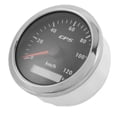 thumbnail image 5 of M Buder 85mm / 3.35 inches Marine Auto GPS Speedometer 120KM/H Gauge Black, 5 of 6