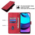 thumbnail image 3 of Compatible with Motorola Moto E30/ E40 Classic Embossed PU Leather Case with Card Holder Shockproof Cover, 3 of 5