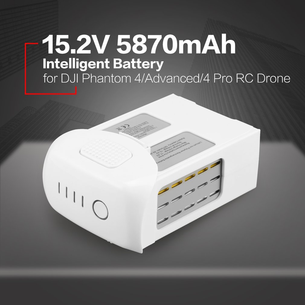 Intelligent Flight Battery (5350mah, High Capacity) Phantom 4 Pro Battery  Max 30 Mins Flight Time For DJI Phantom 4 Series Color:5870 mAh | Walmart  Canada