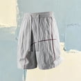 thumbnail image 2 of Men's Casual Athletic Shorts with Multiple Pockets Loose Fit Outdoor Sports Beach Walking Shorts, 2 of 3