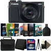 Canon Powershot G9x II Digital Camera Black with Software Accessory Kit
