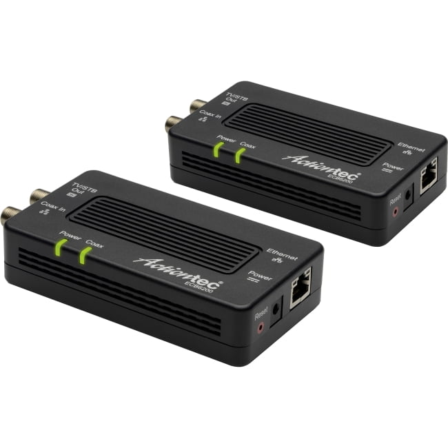 Actiontec Bonded MoCA 2.0 Network Adapter ECB6200 media converter