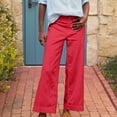 thumbnail image 2 of Futezty Women Comfort Wear Straight Leg Pant, 2 of 5
