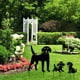 thumbnail image 1 of 3 UNIDS Decorativo Perro Estacas Animal Césped Decoracione Césped exterior y interior Decoración Perro Regalos Jardinería Ornament CUTICAT Estacas de silueta, 1 of 8