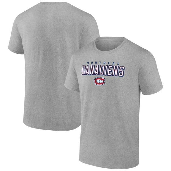 Men's Heathered Gray Montreal Canadiens Swagger T-Shirt