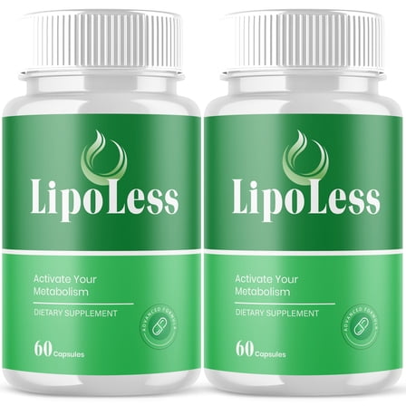 LipoLess Advanced Formula Pills Supporting Energy and Healthy Lifestyle Lipo Less 120 Capsules