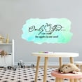 thumbnail image 2 of QUOTES - Only God Can Count The Apples In One Seed - Home Living Room Inspirational Quotes Lettering Art Décor Apple Fruit Design Vinyl Wall Decal Sticker 40" x 20", 2 of 5