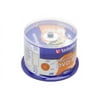 Verbatim DVD-R 4.7GB 16X Branded White Inkjet 50pk Spindle
