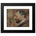 thumbnail image 2 of Jacek Malczewski 17x15 Black Modern Framed Museum Art Print Titled - Portrait of Feliks Jasieński (1903), 2 of 5