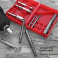 thumbnail image 5 of 10 Piezas de Extractor de Tuercas de Alambre Roto, Tornillo de Guillotina, Broca para Quitar Alambre Deslizante, Juego de Herramientas para Extraer Dientes Gruesos, 5 of 5