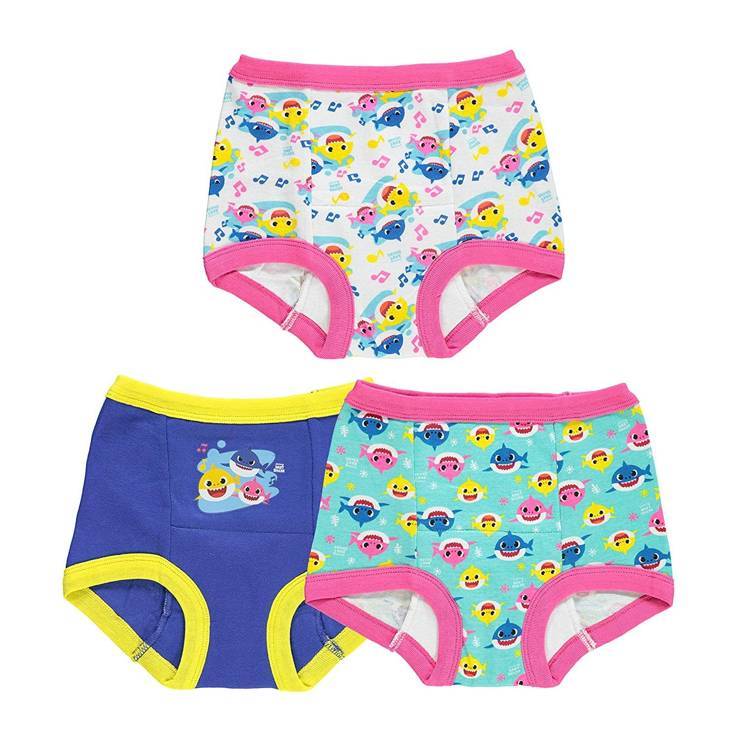 Handcraft Handcraft Girls' Toddler Baby Shark Potty Training Pants, Girl3, 4T
