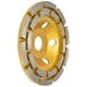 thumbnail image 4 of Muela abrasiva de copa ANGGREK Doble hilera para pulir granito 22,23 mm, 4 of 8