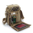 thumbnail image 1 of Bolso de mensajero pequeño de lona para hombre, bolso de hombro informal, bolso de pecho, bolso de viaje,, 1 of 5