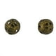 thumbnail image 4 of Pendientes de Metal Filigrana Hueca de 6mm, 100pcs, perfecl, 4 of 5