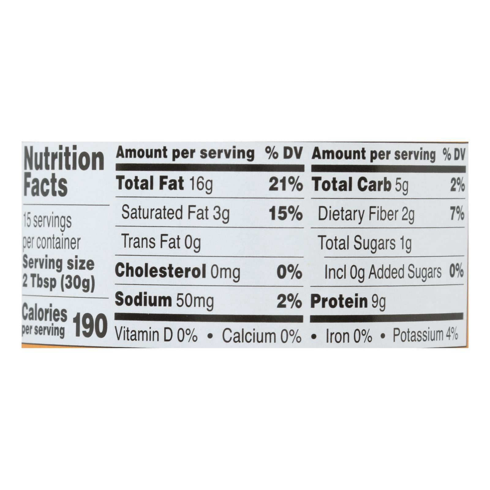 Once Again - Peanut Butter Creamy Unswt Salt - Case of 6-16 OZ