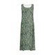thumbnail image 4 of Vestido de Verano para las Mujeres sin Mangas Lino-Look Impreso Maxi, Suelto Fluido Y Vestido Sexy de Moda para las Mujeres, 4 of 4