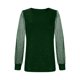 thumbnail image 5 of RKSTN Sequin Shirts for Women Oversized Crewneck Sparkly Glitter Mesh Long Sleeve T Shirts Tops Womens Casual Solid Plus Size Round Neck Loose Comfy Cozy Tee Blouses Party Club Night Festive Shirt, 5 of 7