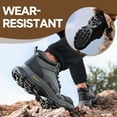 thumbnail image 4 of LAoutun Work Boots for Men Steel Toe Boots Wear-resistant Indestructible Construction Boots, 4 of 6