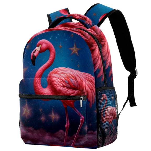 Lightweight Backpack Flamingo School Bag Travel Laptop Daypack for Men Women Casual Rucksack
