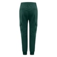 thumbnail image 3 of Bovemsi Cargo Pants Women Fashion Solid Color Overalls Pocket Trousers Casual Travel Pants, 3 of 9
