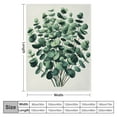 thumbnail image 4 of JRXY Flannel Fleece Blanket - Soft and Cozy Anti-Pilling Flannel Fabric - Multiple Sizes Available White, 4 of 6
