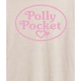 thumbnail image 3 of Polly Pocket - Polly Pocket Pink Logo - Women's Oversized Graphic T-Shirt, 3 of 5