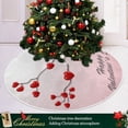 thumbnail image 6 of FMSHPON Valentine's Day Mother's Day Red Heart Love Xmas Christmas Tree Skirt Stand Mat for Holiday Party Decoration Indoor Outdoor 48 inches, 6 of 6